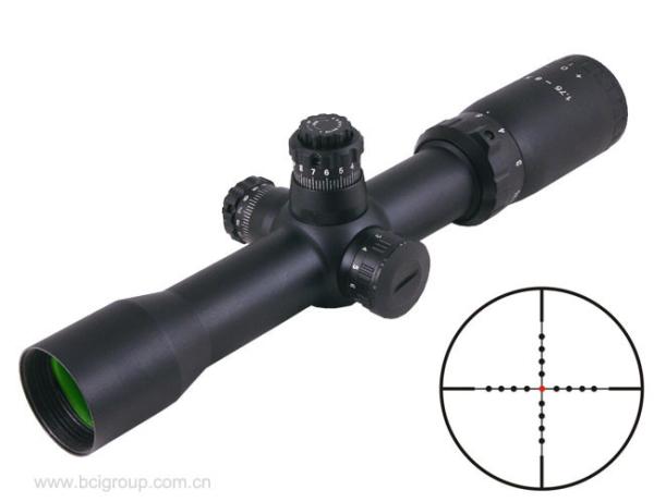 Quality riflescope 1.75 - 6×32 IR illuminated riflescopes for sale
