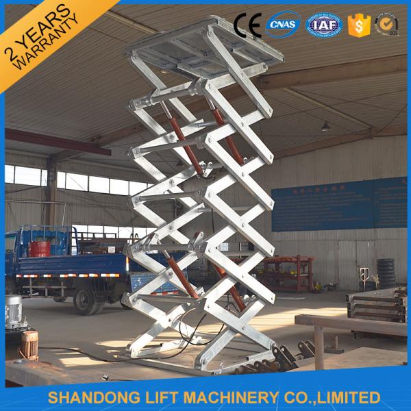 Quality Hot Galvanizing Fixed Hydraulic Cargo Lift for sale