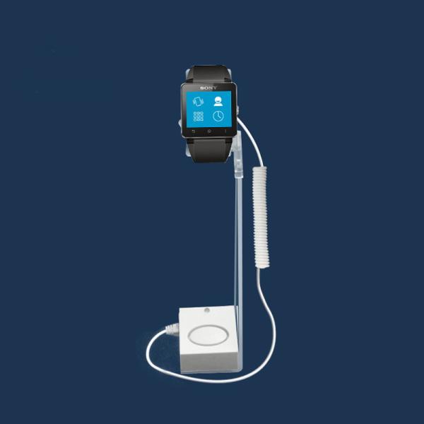Quality smart watch security display stand with anti-theft sensor alarm for sale