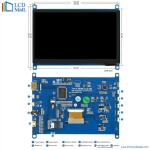 7in Raspberry PI TFT Display Touchscreen 6 O'Clock Viewing