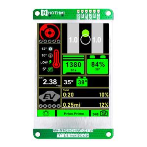 China 2.8 Inch UART Display Module , 240x320 Intelligent Display Modules on sale