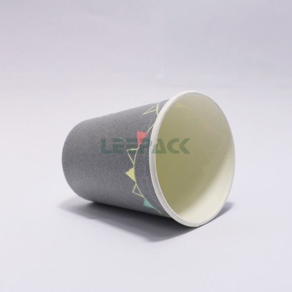 8oz disposable take away coffee milk tea hot drink cup single or double wall foam paper cup with logo printing