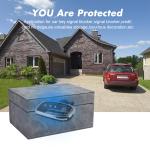 Elegant Large Faraday Box For Car Keys , Keyless Fobs RFID Signal Blocking Pouch