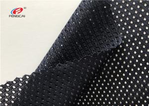 Buy cheap 145CM Width Bmw Windows Polyester Netting Mesh Fabric Upholstery In Black product