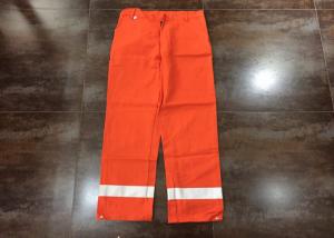 Buy cheap Orange Flame Resistant High Visibility Clothing For Men Heat Insulated product