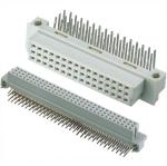 90 Degree Female IDC Socket Connector With Flange Din 41612 Type Connector