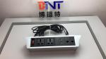 BNT Aluminum alloy hanging under table mounted table power socket