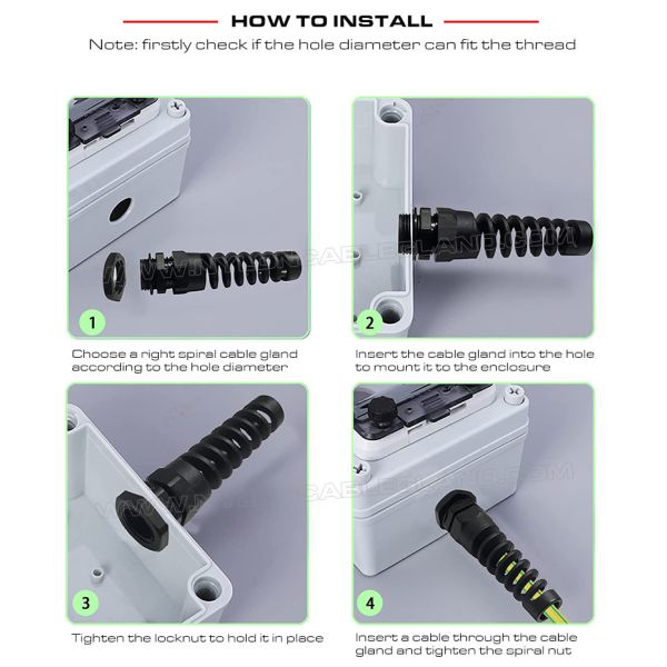 Nylon Polyamide Cable Gland