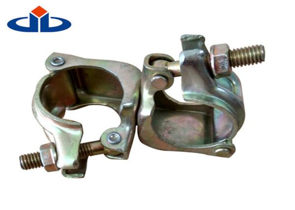 Quality Pressed Right Angle Coupler Scaffolding Double Swivel Coupler 3MM Thickness for sale