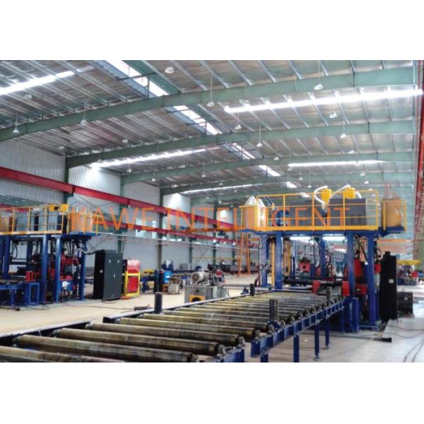 H Beam Pull Through Welding Machine Peb Industry