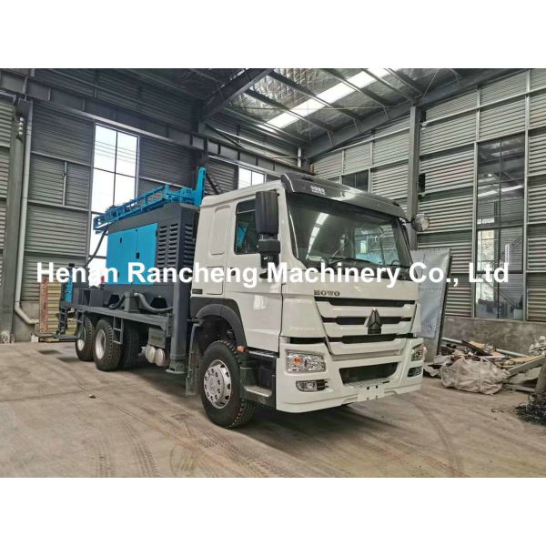 129HP Diesel Engine Water Well Drilling Rig Machine 450m Drilling Depth 500mm Dia