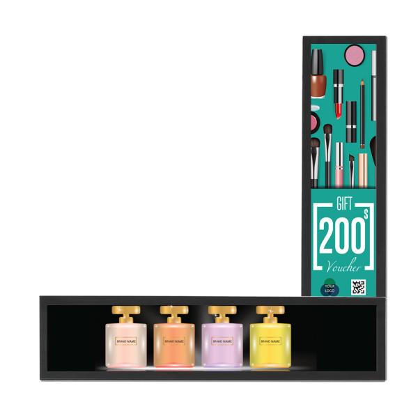 VETO 16.4" - 48" Customize Size Stretched Bar LCD Display Splitting Screen Shelf