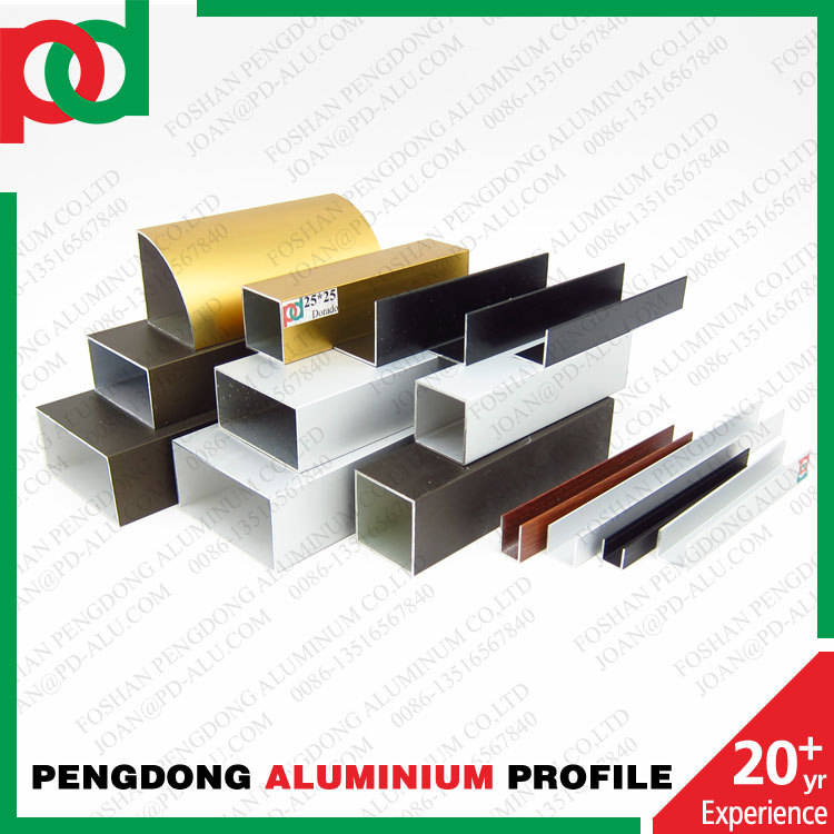 U Channel Groove Aluminum Profiles For Windows And Doors And Furniture