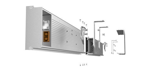 Aluminum 1R1G1B 600nits COB 1.25 Shelf LED Display 15W
