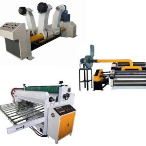 Buy cheap Corrugating Computerized Corrugated Cardboard Production Line For Two Layer 2 Ply product