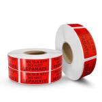 Custom Made Paper Warning Labels With Strong Adhesive