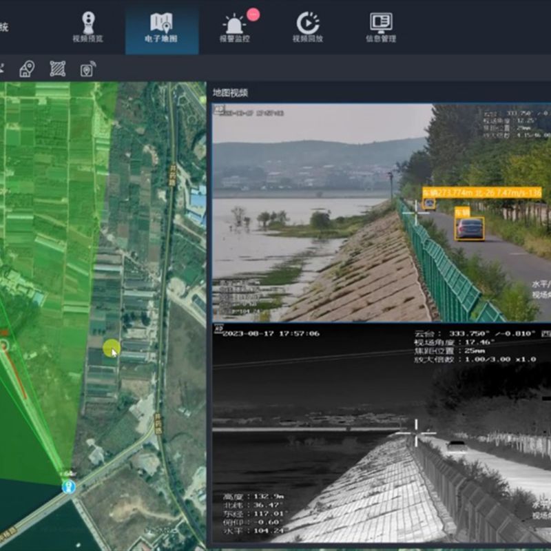Multi-Purpose Drone Detection Radar with Advanced Thermal Imaging Tech