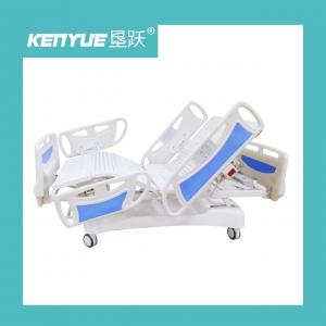 Buy cheap Hospital Furniture Electric Nursing Bed Blue Five Function Adjustable product