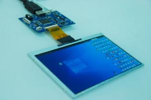 Buy cheap 800x480 Pixel HMI Touch Screen Panel , 400cd/M2 7 Inch Tablet Display product