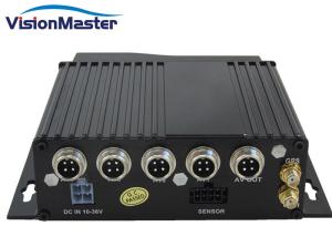 China Economic 4 Channel Vehicle Dvr , 720P Wifi CCTV Mobile Dvr With GPS Tracking on sale