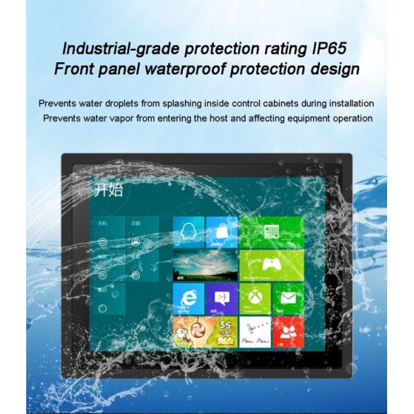 Industrial Control Query All-in-One Machine Intel Panel PC fanless support embedded Computer 21.5 inch celeron J1900 quad core processor touch desktop