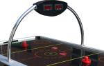 Overhead Scoring Wood Air Hockey Game Table 7FT With Plastic Apron Corner