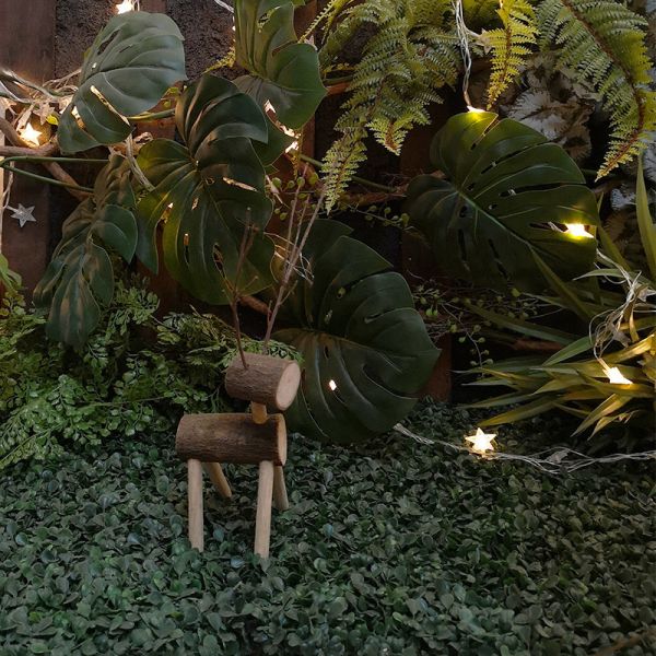 Creative Deer Custom Home Accessories Solid Wood Homestay Living Room Desktop Decorations