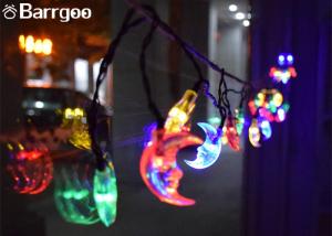 China 30 LED Moon Solar LED Christmas Lights String 6M Outdoor Waterproof For Party on sale