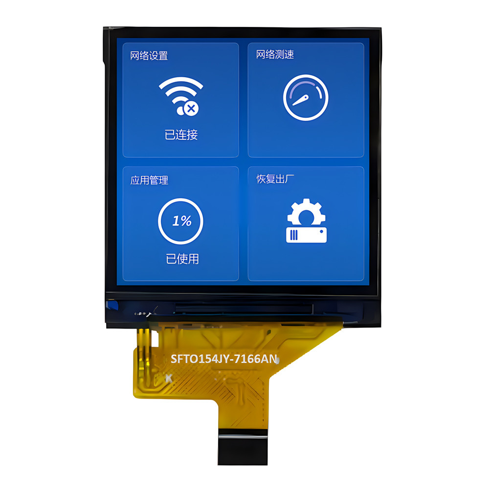 IPS TFT LCD 1.54 Inch Square Display 240*240 Dots Resolution SPI Interface