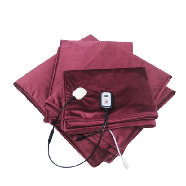 Soft Flannel Graphene Coating Electric Blanket with Temperature Control and Customizable Size and Color for Personalized