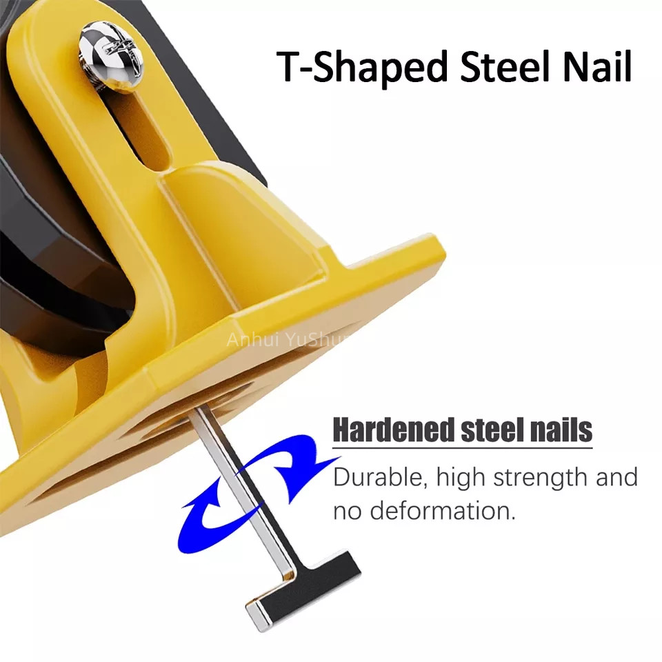 Antislippage T Type Self Leveling Floor Tile Spacers Levellers Tools For Flooring 1.5mm