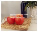 2016 wicker tray wicker pallet wicker fruit tray square shape with handle