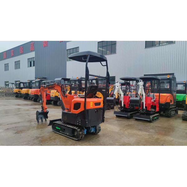 High Operating Efficiency 1 Ton Mini Small Digger Excavator Machine at Tianjin