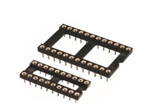 Buy cheap Single Or Dual Row Integrated Circuit Socket 1.778/2.54/2.0/1.27 Pitch product