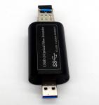 High speed USB3.0 to fiber extender,superspeed USB3.0 over fiber multiplexer