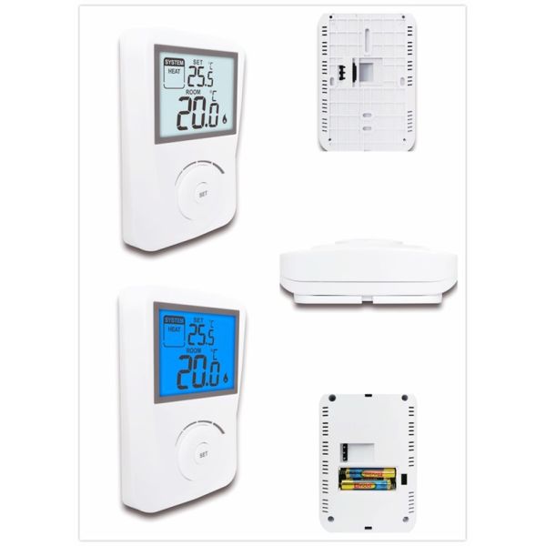 Indoor Wired Room Thermostat For Temperature Control ROHS FCC CSA
