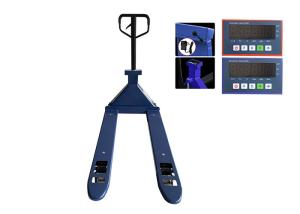 China Hydraulic Forklift Hand Pallet Truck Scale Manual Operated 2000Kg on sale
