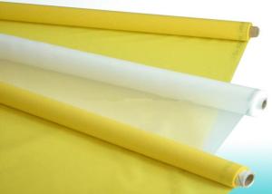 Polyester Silk Screen Printing Mesh / Polyester Mesh Fabric Plain Weave Type