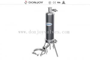 China Biogas Pipeline Filter Housing , 316L Stainless Steel Sever Cartridge Air Filter on sale