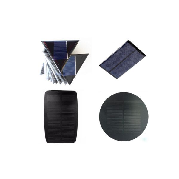 80mm Diameter Round Solar Panel / Solar Power Solar Panels High Efficiency