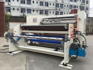Melt Blown Fabric Slitting Machine / Slitting Machine Textile Plc Control
