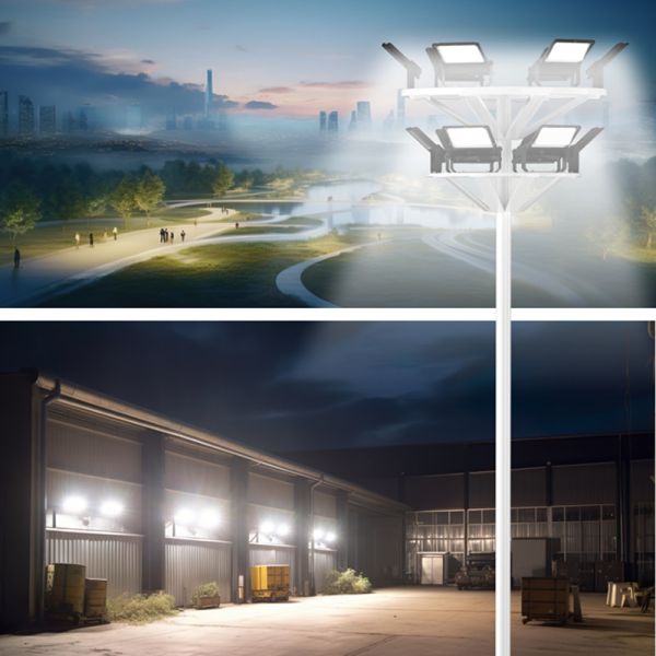 50w Ip65 Waterproof LED Modular Flood Light Outdoor Airport Flood Lights 130lm/W