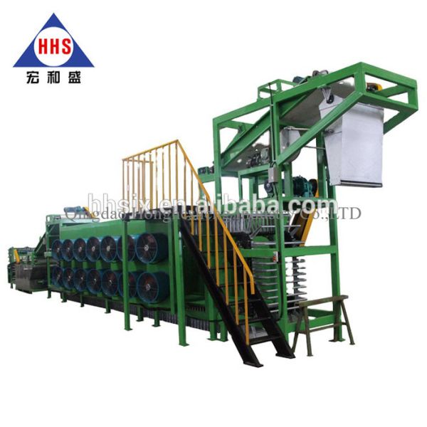 Rubber Sheet Batch Off Cooling Machine Line 400m/min PLC auto control