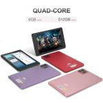 C idea 8 Inch Android Tablet PC With Android 12 OS Quad Core CPU 6GB RAM 512GB