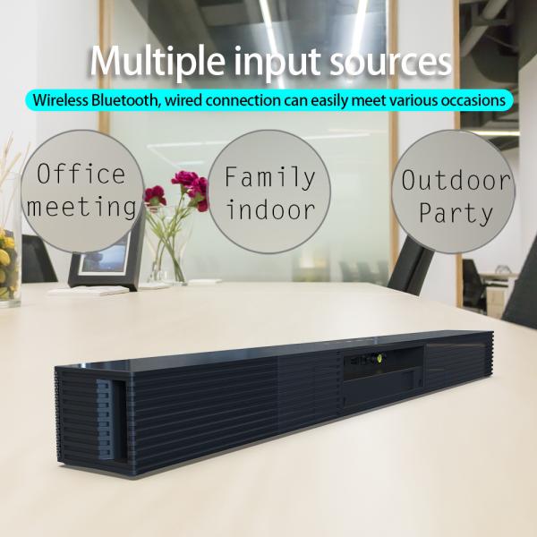 Quality OEM ODM Optical Input Wireless Soundbar Speaker With FM Radio Frequency 87.5-108 for sale