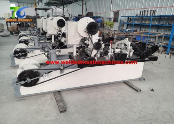 Quality 3KW Fully Automatic Barbed Wire Machine Cyclone Mesh Panel Welding Machine for sale