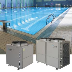 China 2025 Energy Saving Swimming Pool Heat Pump , Air Source Water Heater Heat Pump on sale