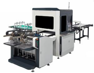 Buy cheap Automatic Dual-Channel High-Speed And High-Precision Rigid Box Vision Positioning Machine product
