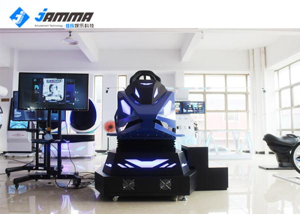 Quality Black VR Racing Simulator Game Amusement Machine Custom Color 42" Monitor for sale