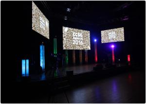 High Resolution Mp4 Led Video Wall Rental , Smd Led Display Wide Viewing Angle